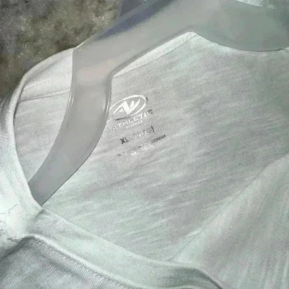 Set of 2 / NWT! Women's Athletic Works Tank Top XL (14-16) Plus White - Picture 6 of 9